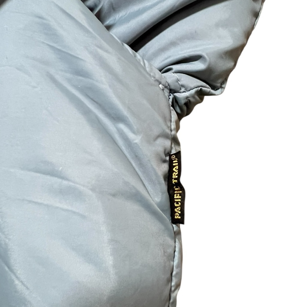 Vintage 1980s Down Filled Puffy Vest sz S ~ Pacific Trail USA Made - Picture 6 of 11